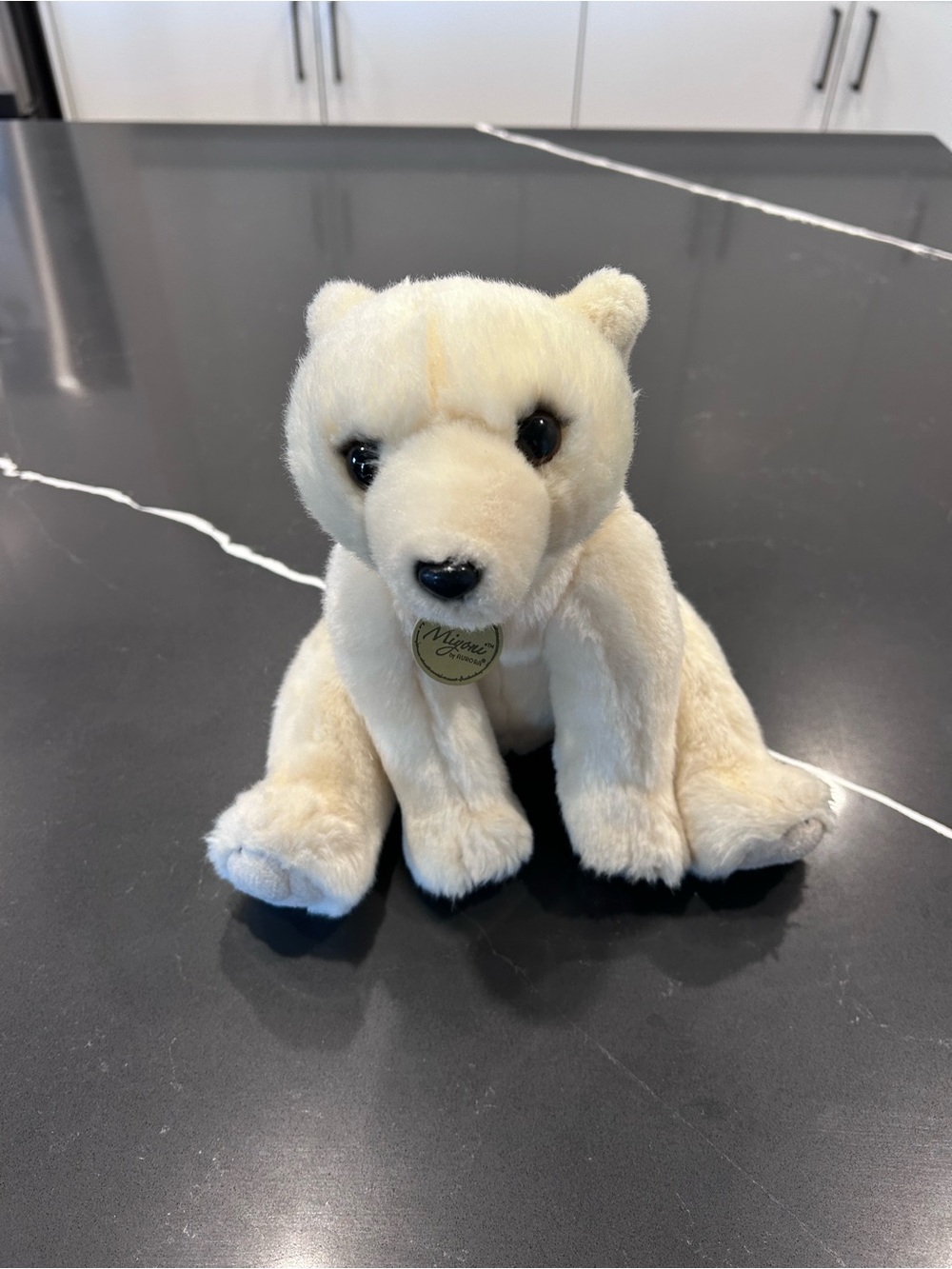 NWT Aurora World Miyoni Polar Bear Plush White Stuffed Animal Arctic Wildlife